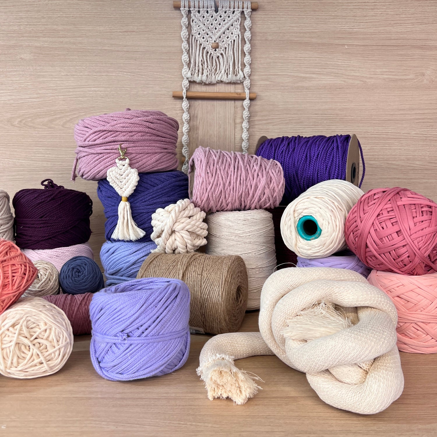 Hilos y cordones para Macrame