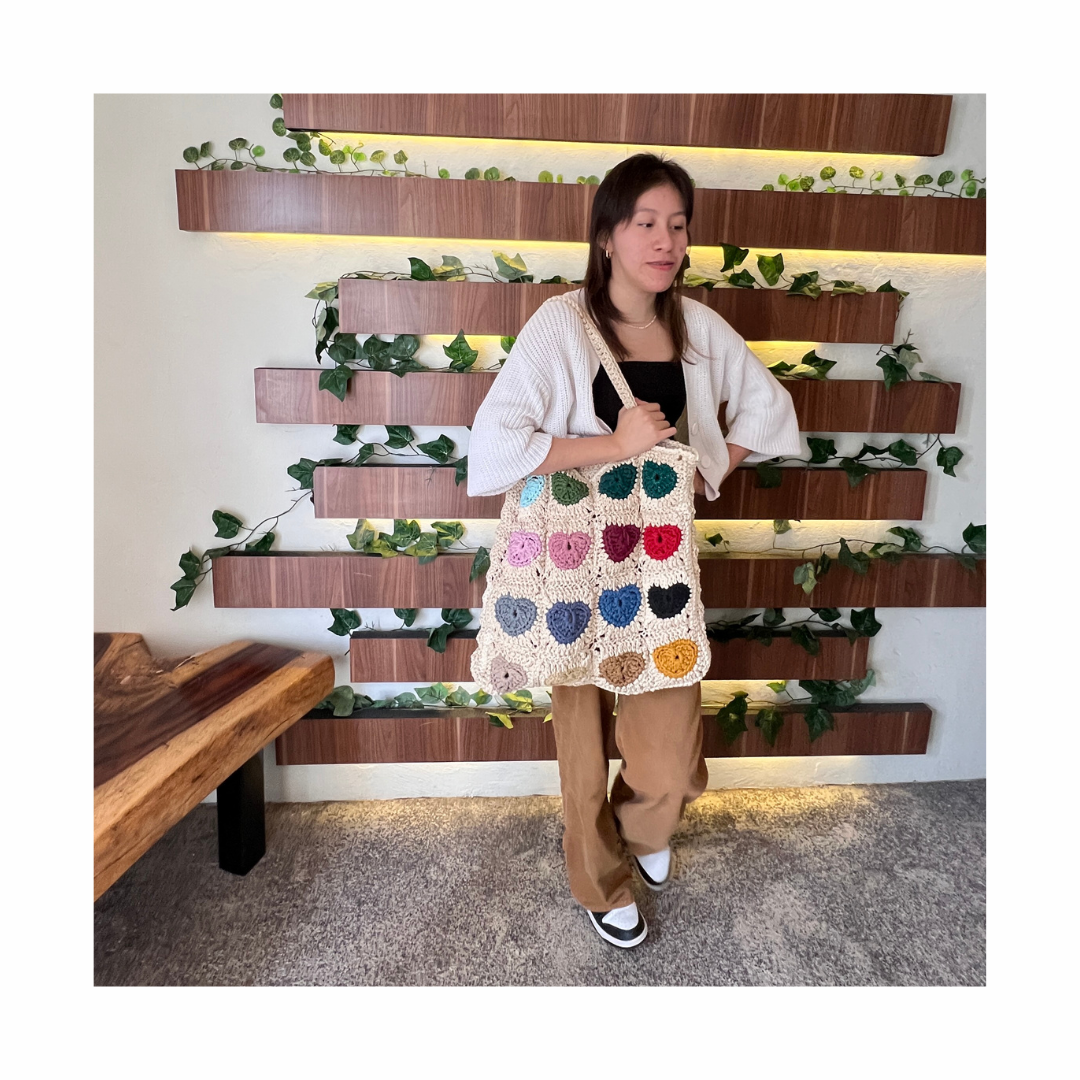 Bolsa Grannys crochet