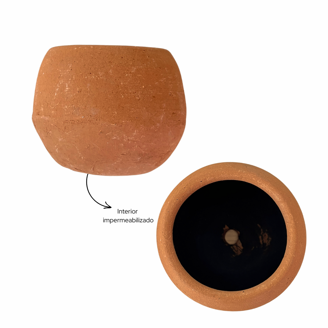 Maceta de barro