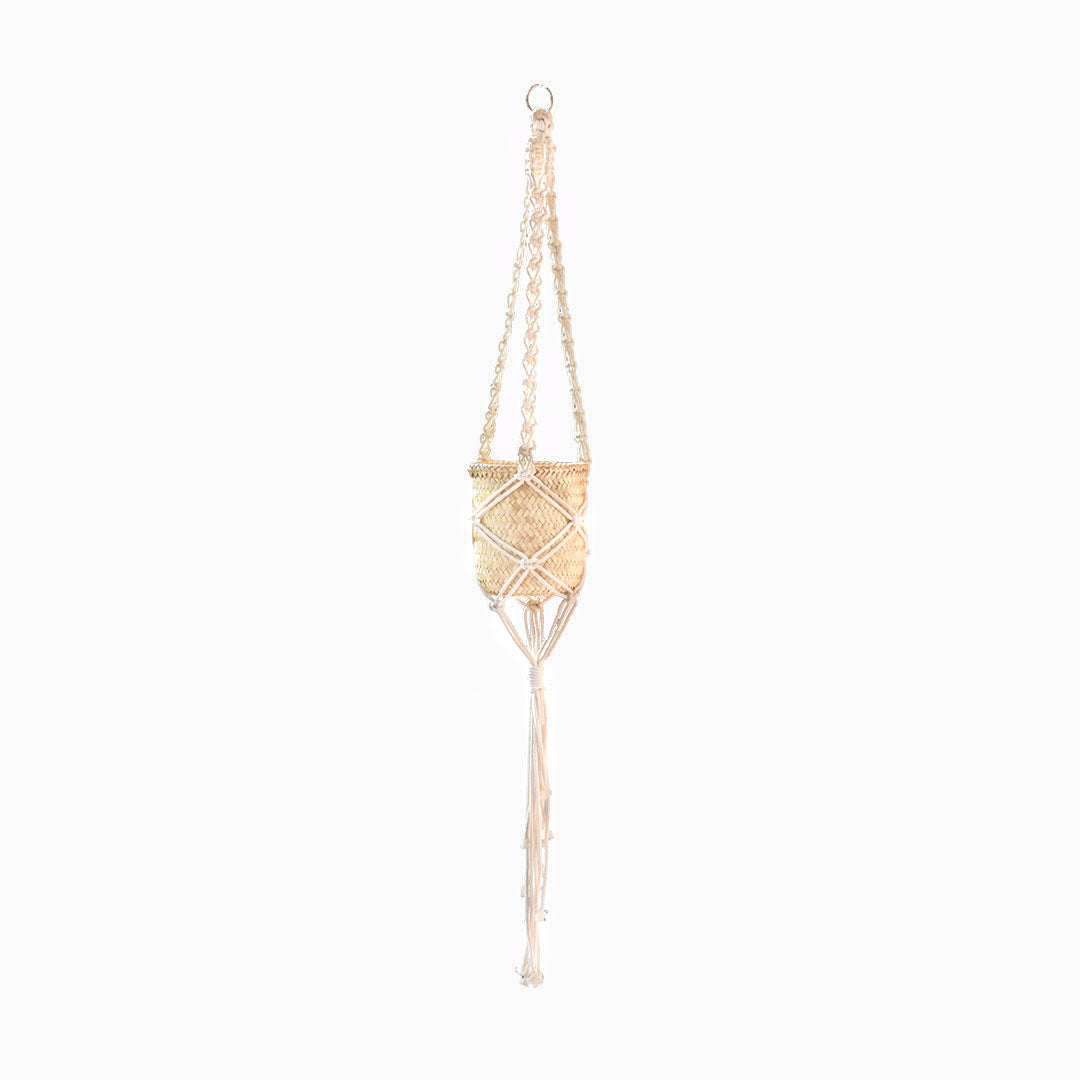 Maceteros de Macramé | Soporte Colgante para Plantas