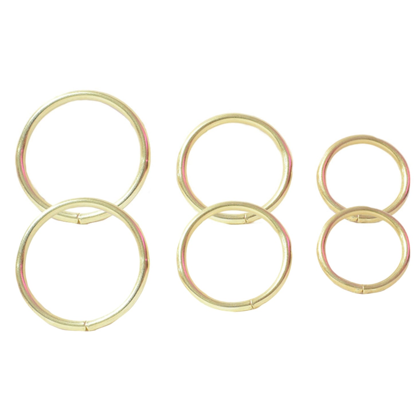 Par Argollas dorado