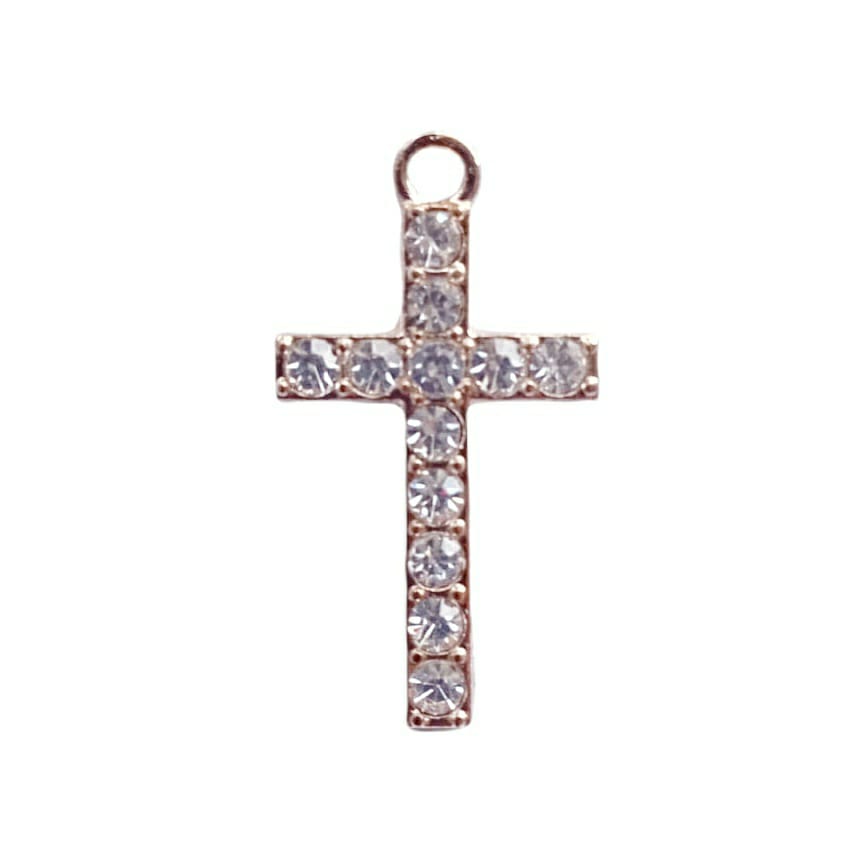 Dije Cruz con pedrería