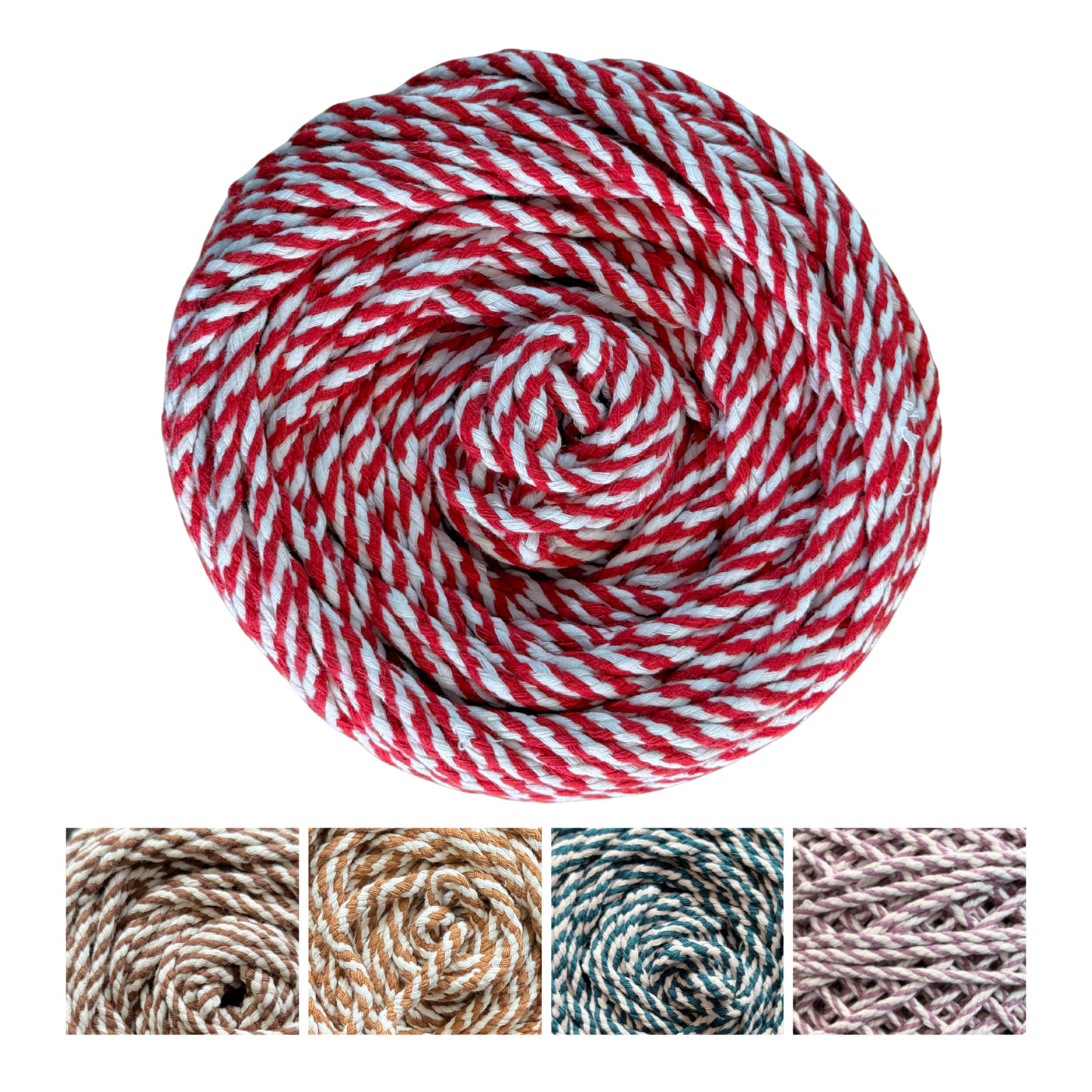 Cordón/alma bicolor