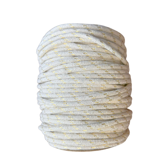 Cordón con Alma Glitter 5mm - 70m | Macramé y Cestería