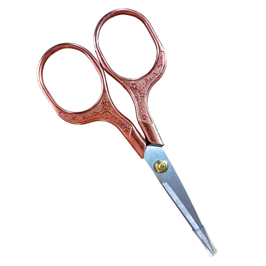 Tijeras de bordado oro rosado