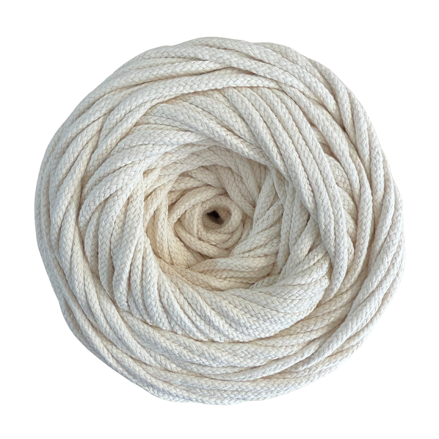 Cuenda trenzada crudo 2-10 mm