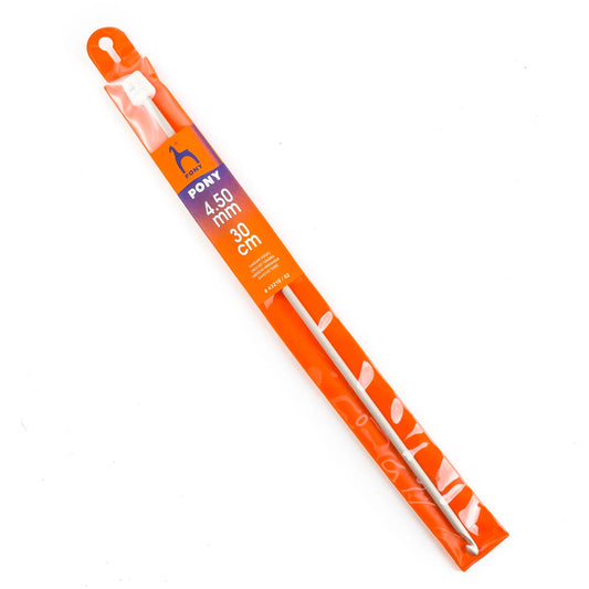 Gancho tunecino de aluminio 2 cabezas en estuche