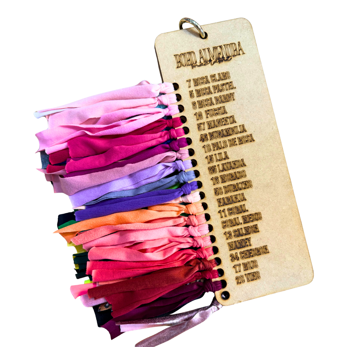 Muestrario de trapillo