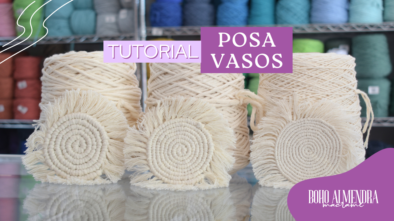 Hilos y grosores para macrame