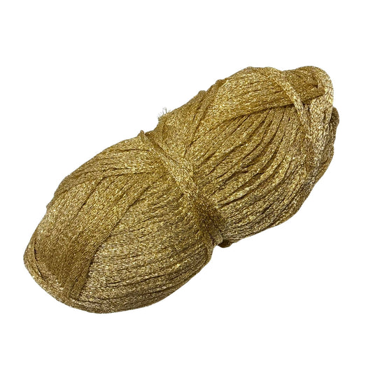 Cintilla metálica dorada