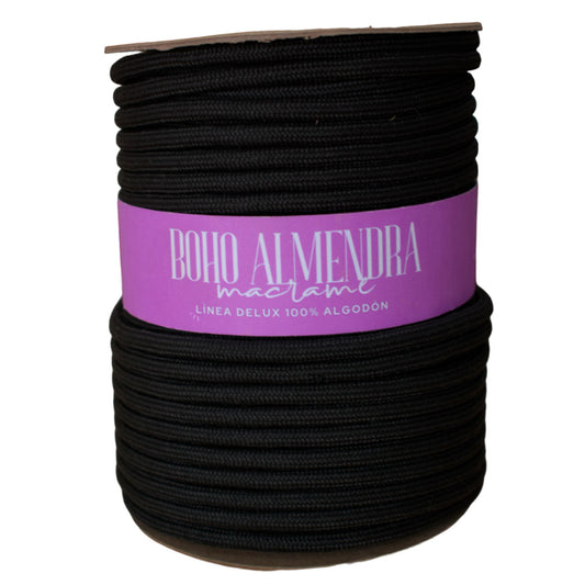 Cordón con alma Negro