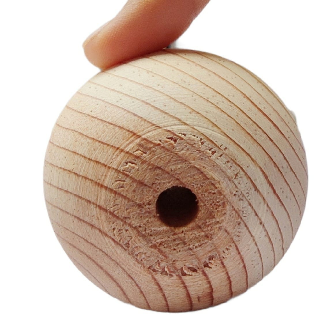 Cuentas de madera 1-6 cm – Boho Almendra Macrame